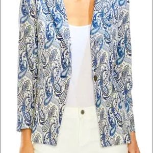 Designer Vince Camuto Jacquard Paisley Jacket